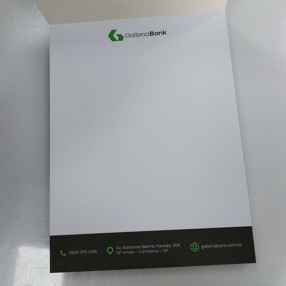 Blocos de Anotação talão